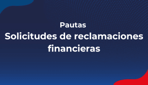 Reclamaciones financiera