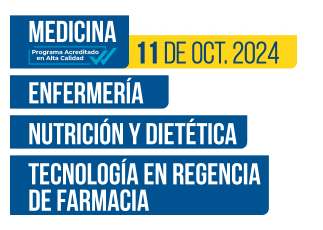 Fecha programas ciencias salud octubre